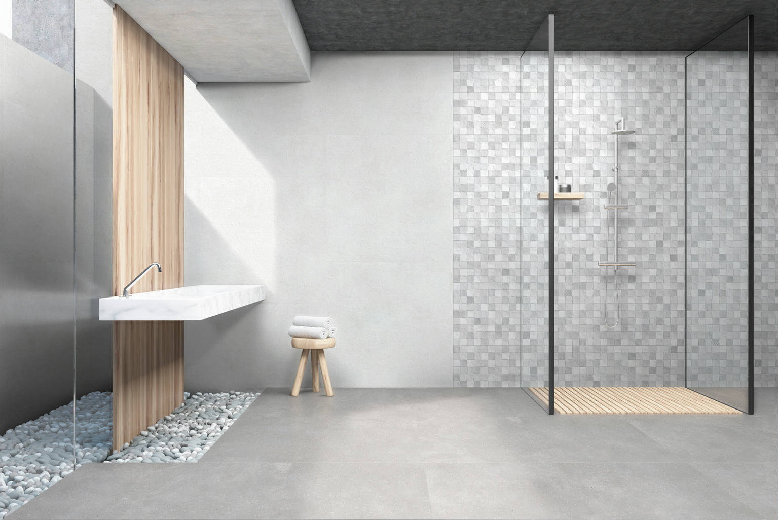 Decorado Lontano Gris / Tarento Gris