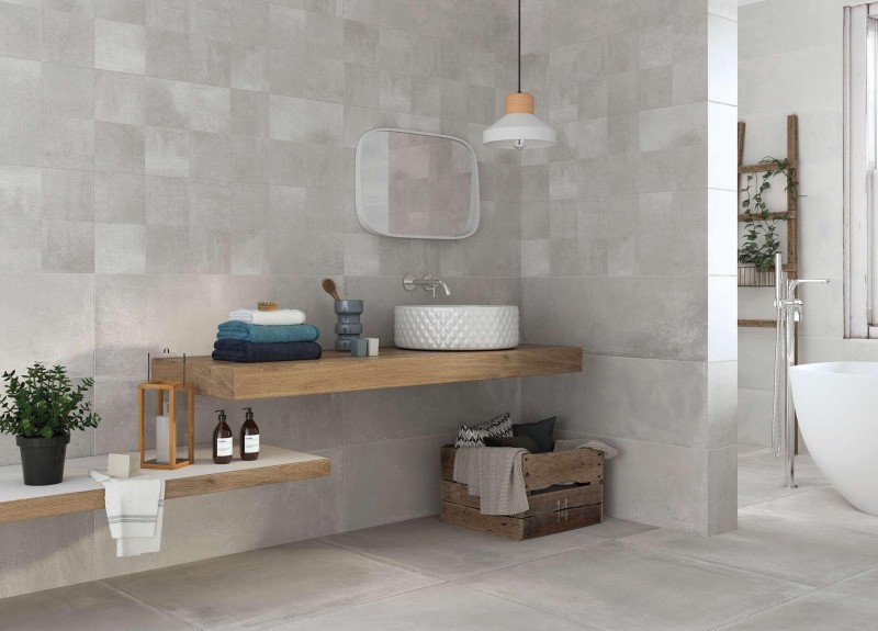 Madox Square Gris Mate / Madox Gris Mate