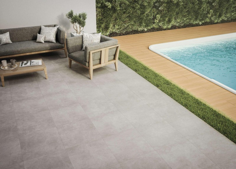 Dom Antislip Grey Mate