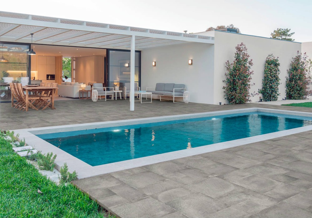 Modula Portobello Silver Antislip